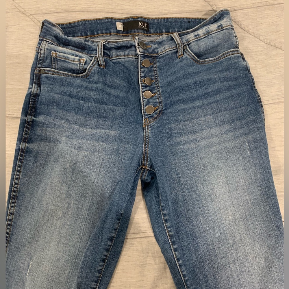 Kut from the Kloth Donna high rise jeans size 10 - Picture 1 of 5